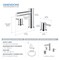 Kibi Circular 8 Bathroom Sink Widespread Faucet with Drain Assembly KBF1025CH - alternate 10